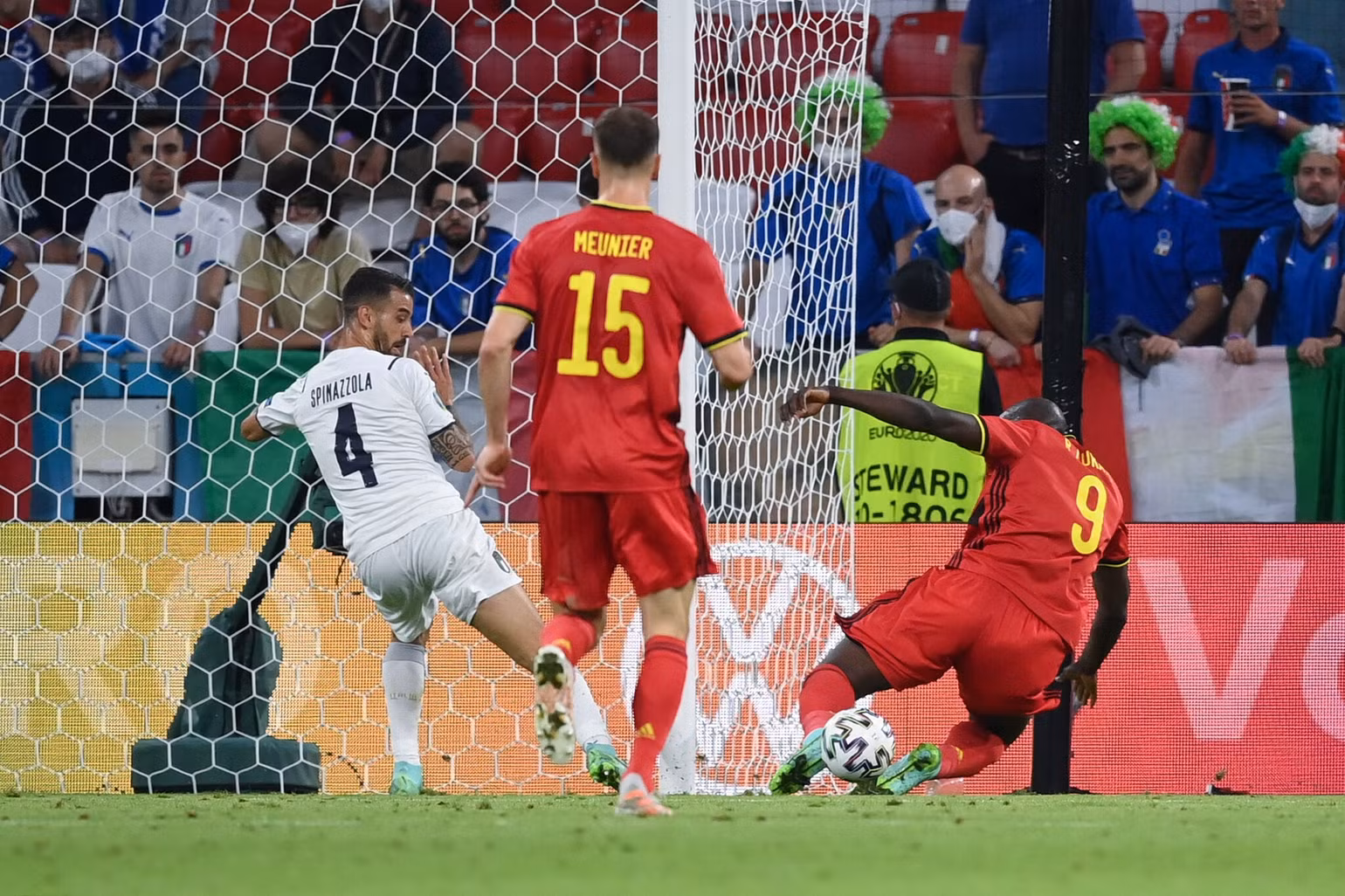 Cận cảnh Italia loại Bỉ đoạt vé vào bán kết Euro 2020 -0
