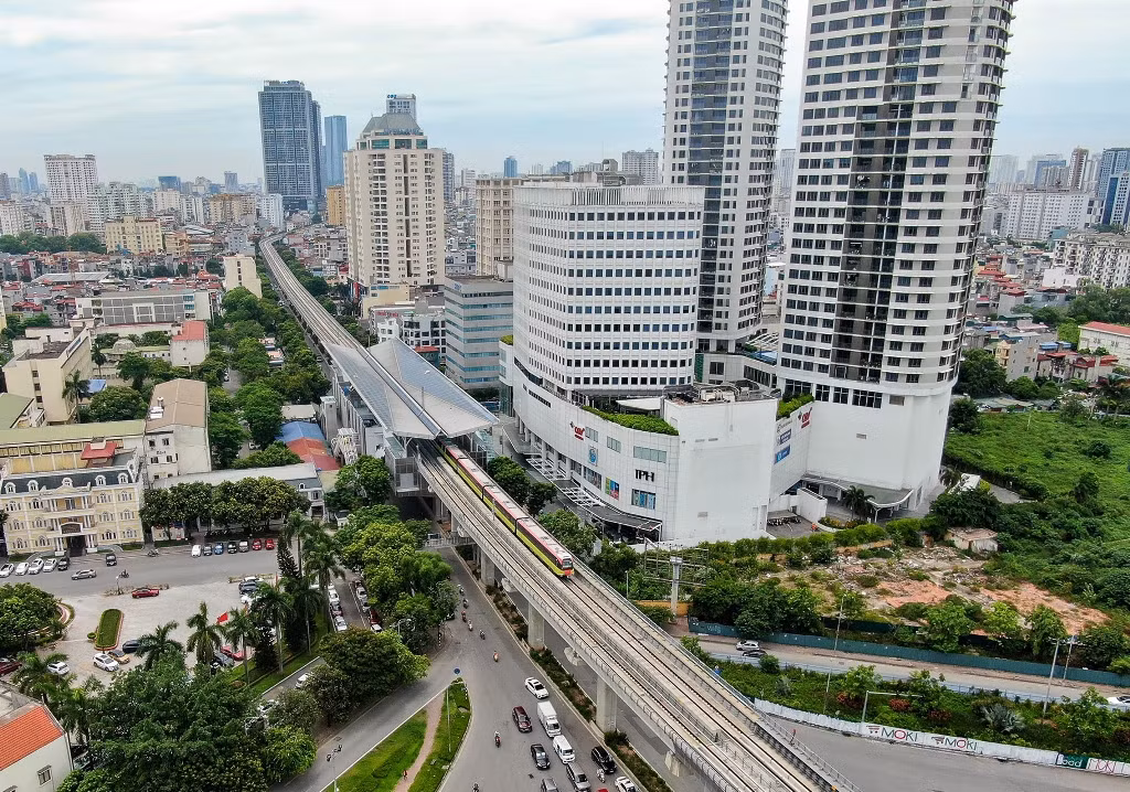 Chạy thử nghiệm tuyến đường sắt trên cao đoạn Nhổn – Cầu Giấy -0