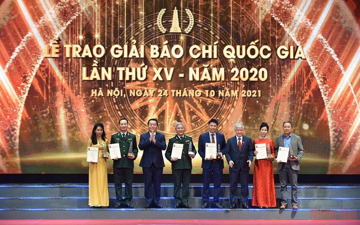 Lễ trao giải Báo chí Quốc gia lần XV - năm 2020 (cập nhật) -0