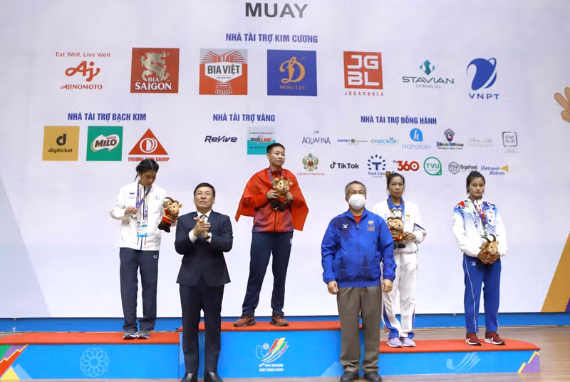 Việt Nam giành 4 Huy chương Vàng, 5 Huy chương Bạc môn Muay -0
