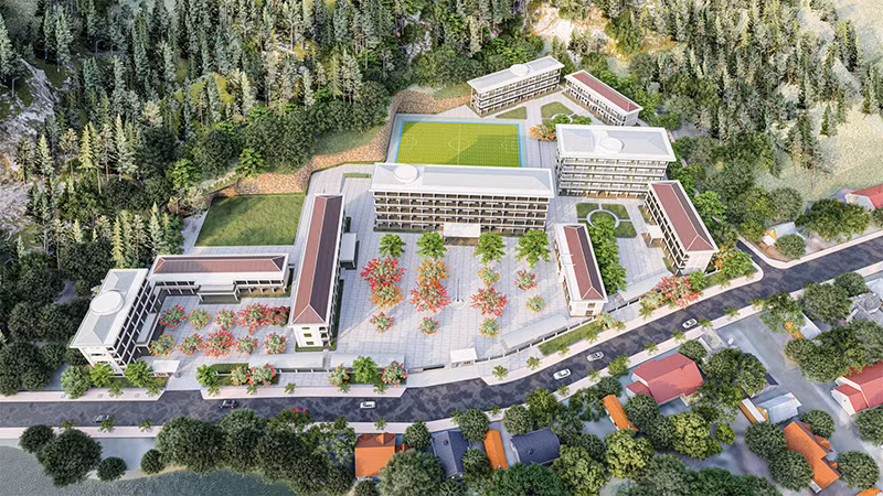 Khởi động xây dựng Trường Trung học phổ thông Kỳ Sơn -0