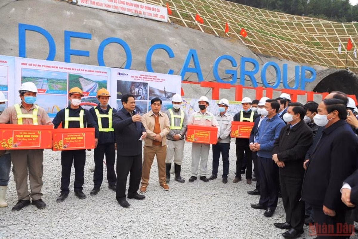 Bảo đảm tiến độ, chất lượng thi công đường cao tốc Bắc-Nam -0