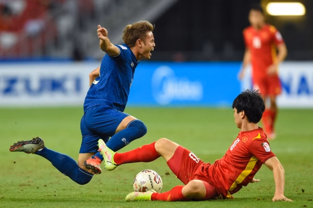 Việt Nam nhận thất bại 0-2 trước Thái Lan -0