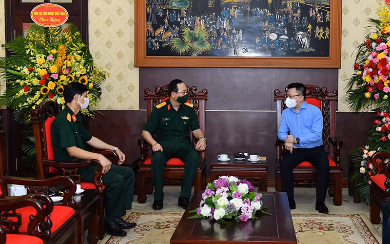 Các bộ, ngành, cơ quan, đơn vị chúc mừng Báo Nhân Dân nhân ngày 21-6 -3