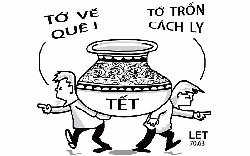 Vẽ tranh cổ động đón Tết an toàn -1