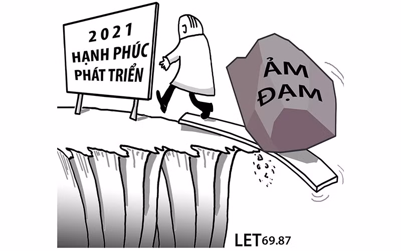 Vẽ tranh cổ động đón Tết an toàn -1
