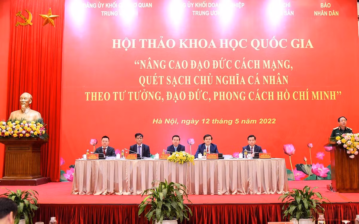 Hội thảo quốc gia về chống chủ nghĩa cá nhân theo tư tưởng, đạo đức, phong cách Hồ Chí Minh -0