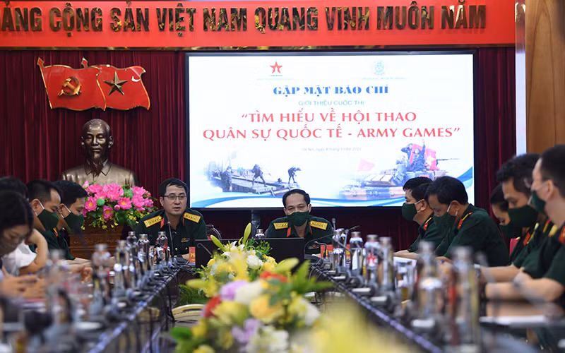 Thi tìm hiểu về Hội thao Quân sự quốc tế ArmyGames -0