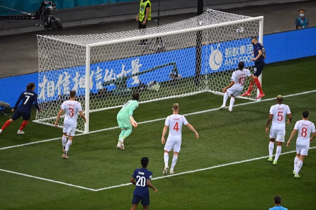 Thắng kịch tính luân lưu, Thụy Sĩ loại Pháp tiến vào tứ kết Euro 2020 -0