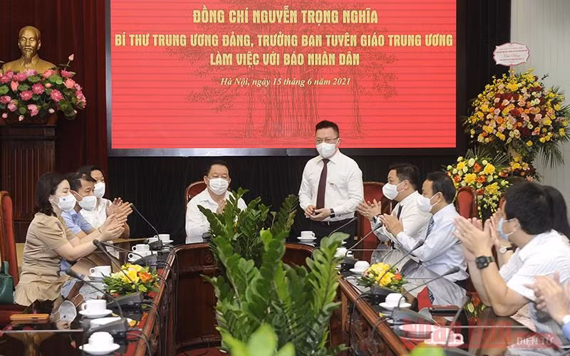 Xây dựng Báo Nhân Dân thành cơ quan báo chí mẫu mực và nhân văn hàng đầu của Đảng, Nhà nước -0