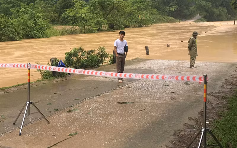 Mưa lũ gây nhiều thiệt hại tại các tỉnh Đông Bắc Bộ -0