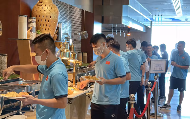 Đội tuyển Futsal Việt Nam đã tới UAE -0