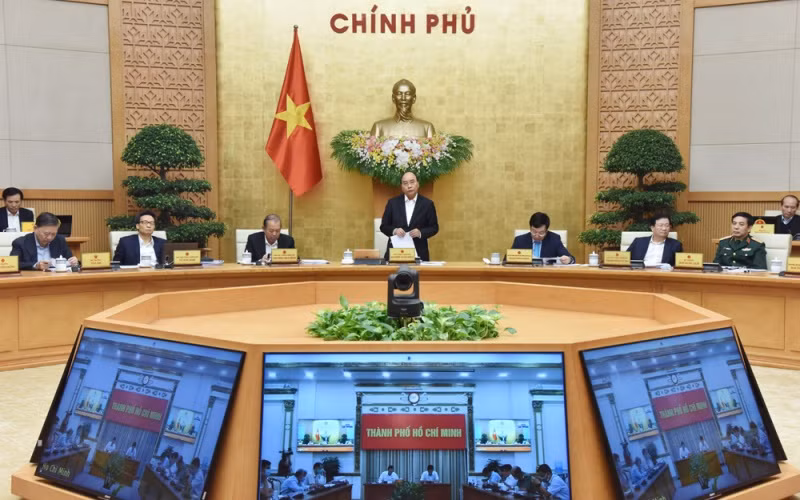 Thủ tướng Nguyễn Xuân Phúc chủ trì họp Chính phủ thường kỳ tháng 11 -0