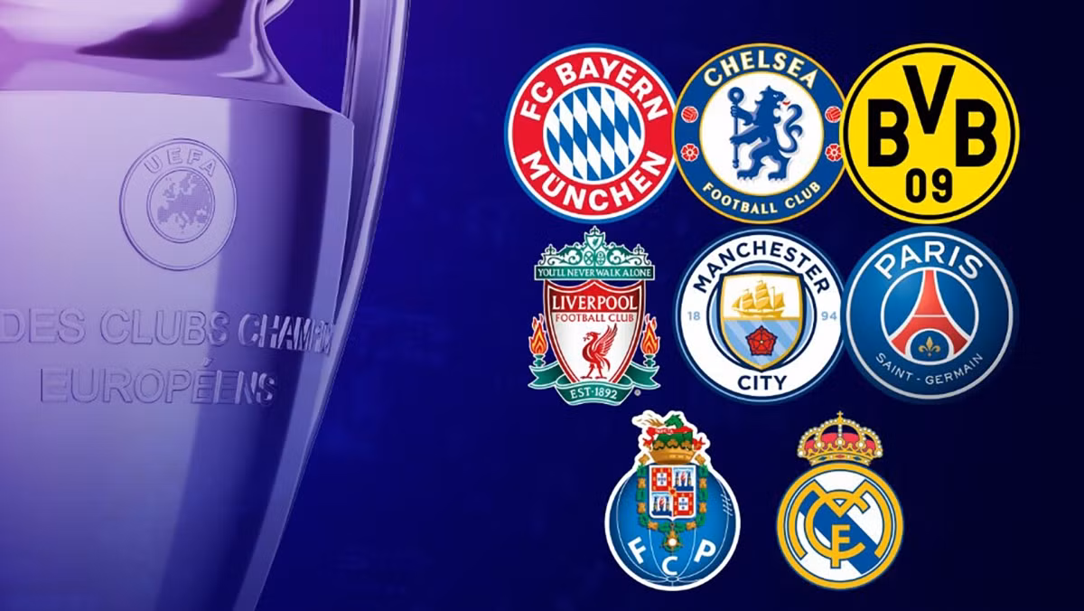 Vòng tứ kết Champions League: Ngoại hạng Anh vượt trội, siêu tân tinh thăng hoa -0