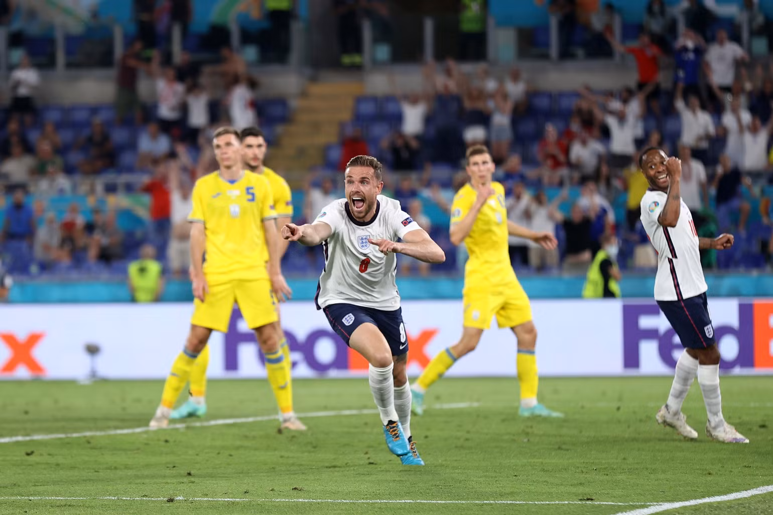 Những hình ảnh ấn tượng tại tứ kết EURO 2020 -0