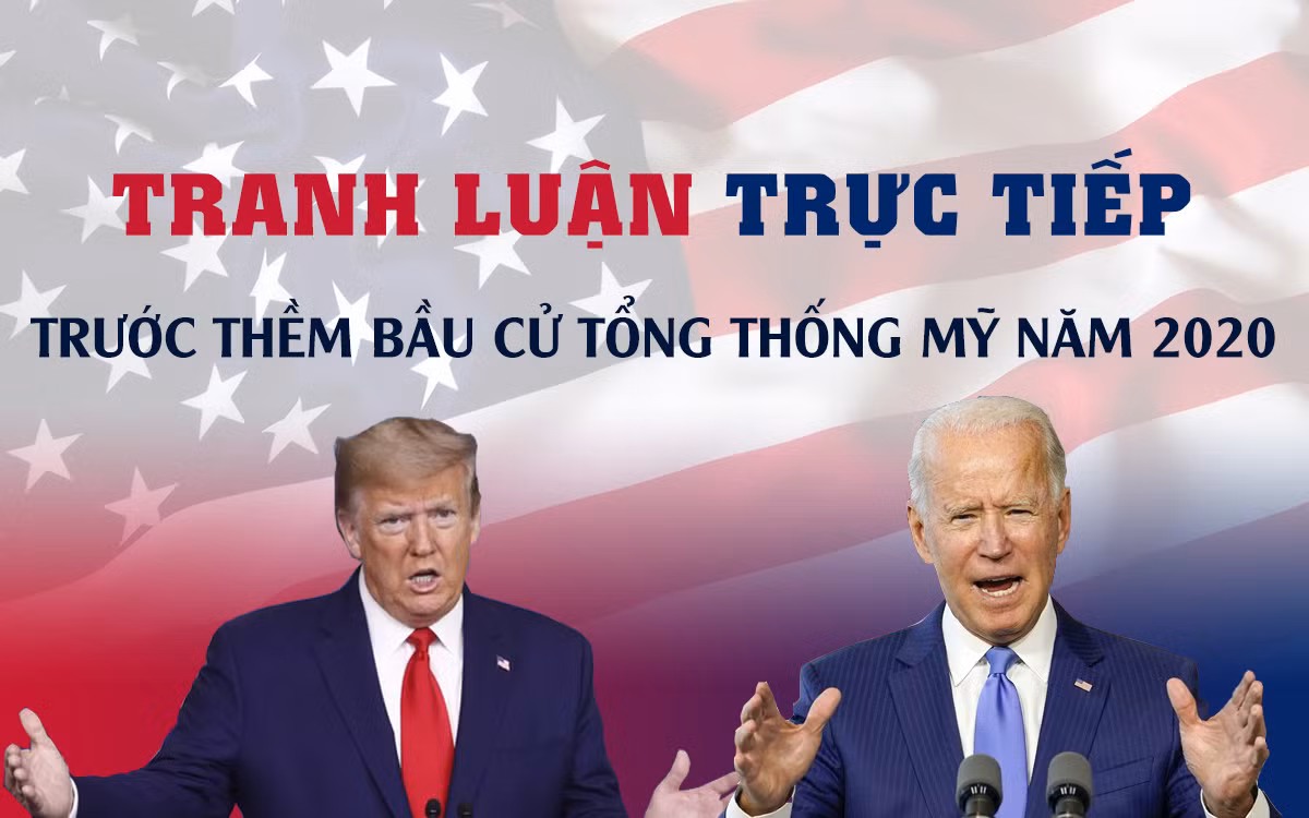 [Infographic] Tranh luận trực tiếp trước thềm bầu cử Tổng thống Mỹ năm 2020 -0