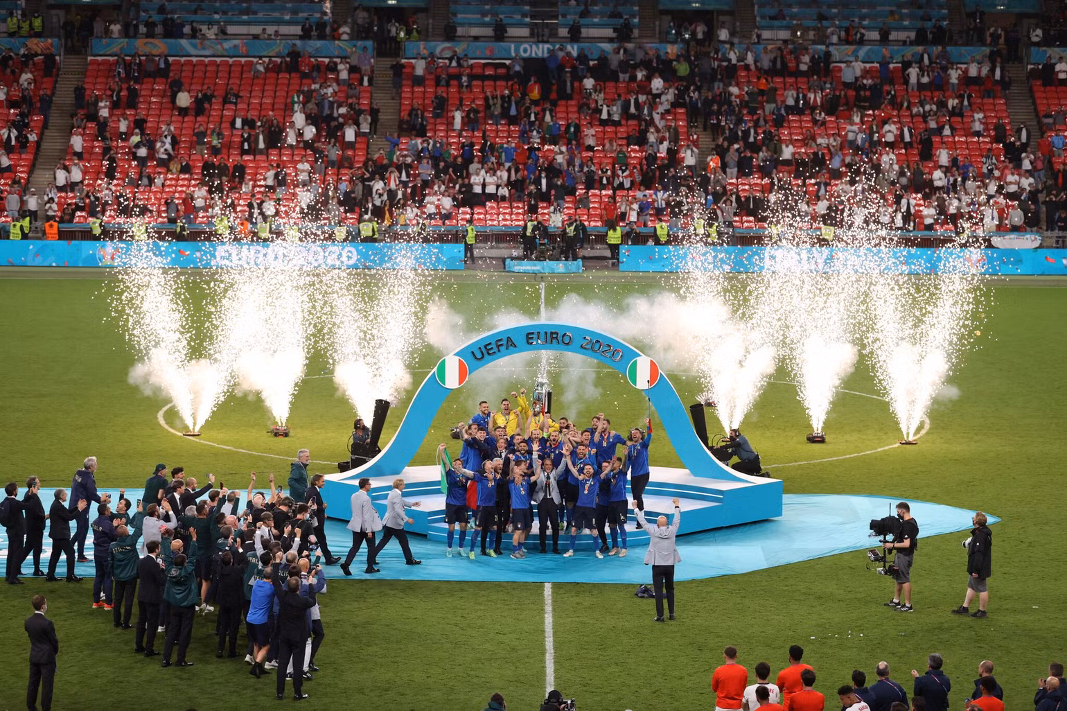 Cận cảnh Italia đăng quang ngôi vương EURO 2020 -0