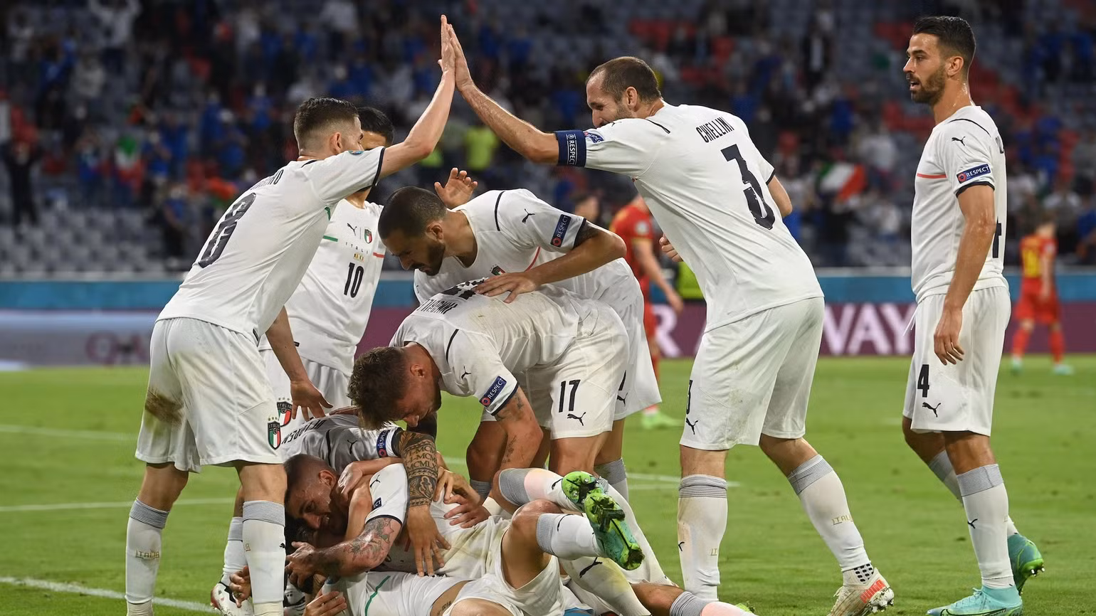 Cận cảnh Italia loại Bỉ đoạt vé vào bán kết Euro 2020 -0