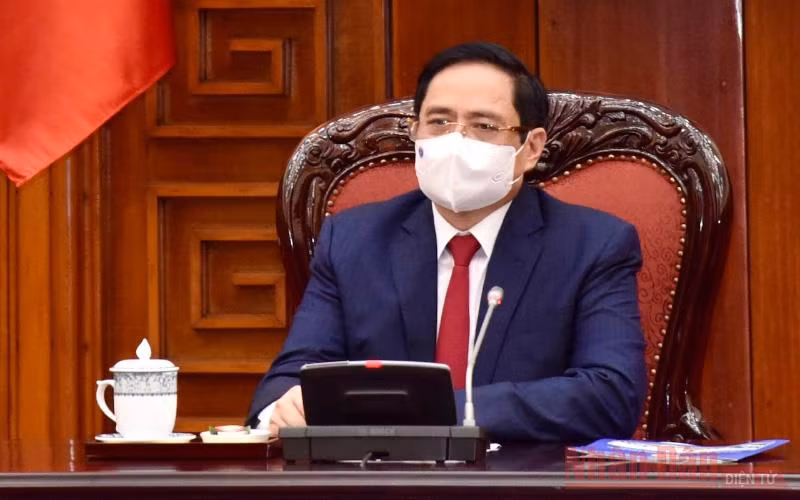Thủ tướng Phạm Minh Chính tiếp Chủ tịch COP26 -0