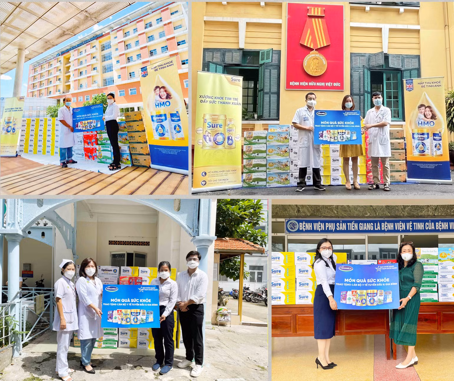 Vinamilk đẩy mạnh tiếp sức tuyến đầu trong giai đoạn cao điểm tại 50 bệnh viện trên cả nước -0