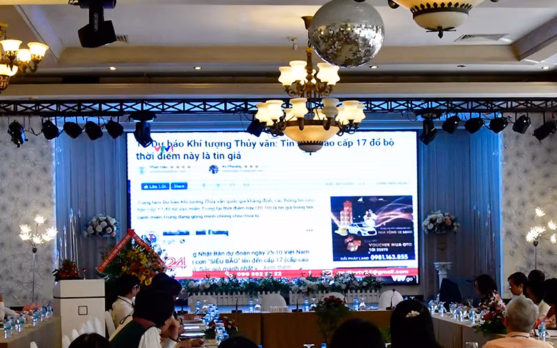 Hội thảo “Vấn nạn tin giả và giá trị cốt lõi của báo chí” -0