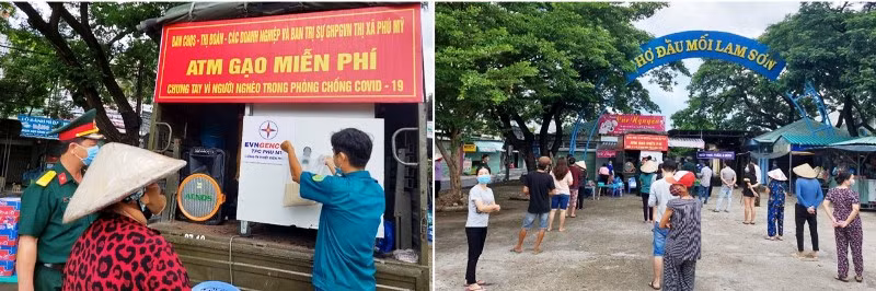 Nhiệt điện Phú Mỹ hỗ trợ gần 350 triệu đồng cho các đơn vị tuyến đầu chống dịch ở thị xã Phú Mỹ -0
