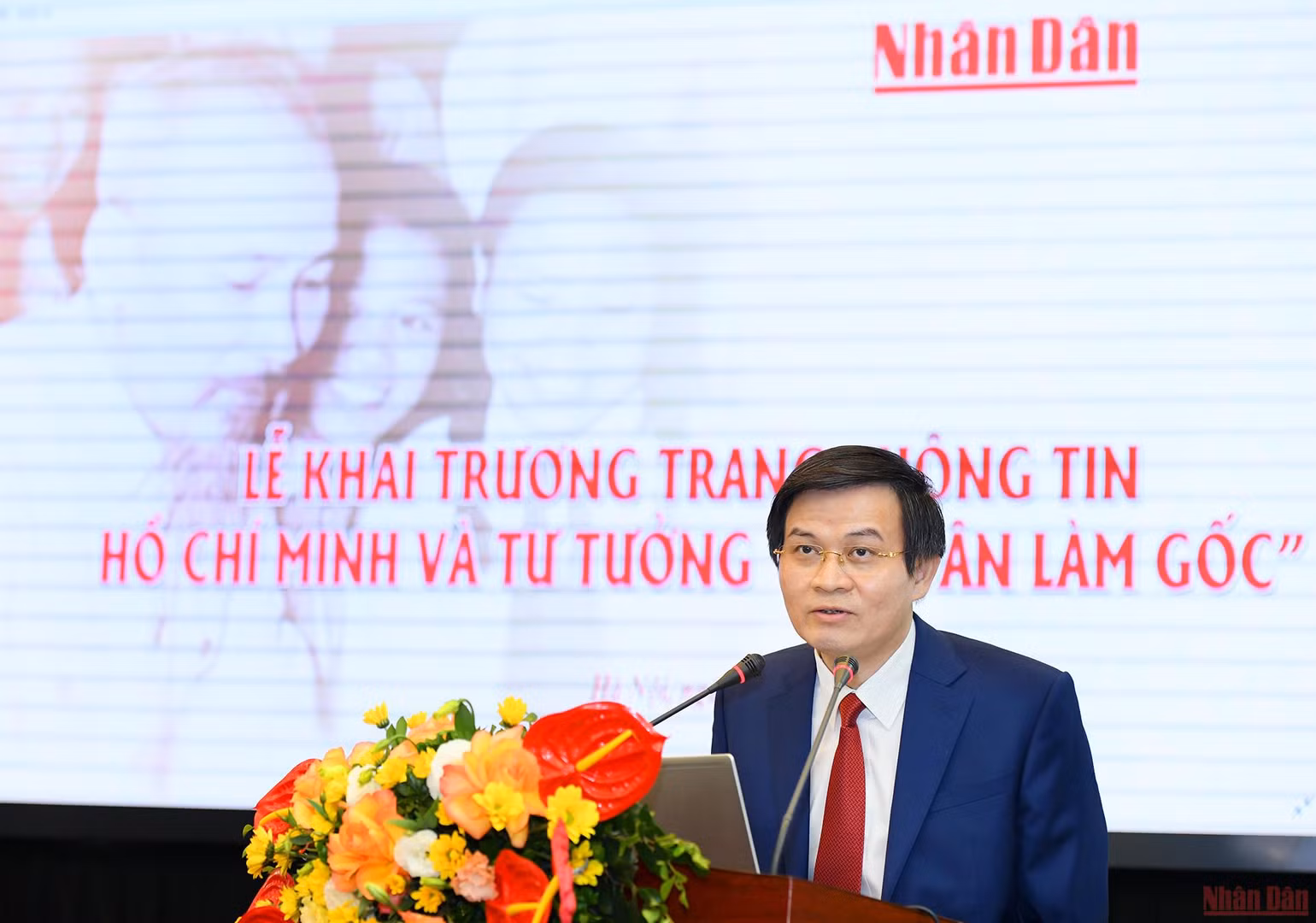 Trang thông tin Hồ Chí Minh và tư tưởng “lấy dân làm gốc” -0