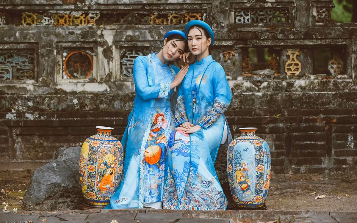 Đại sứ âm thầm của áo dài -0