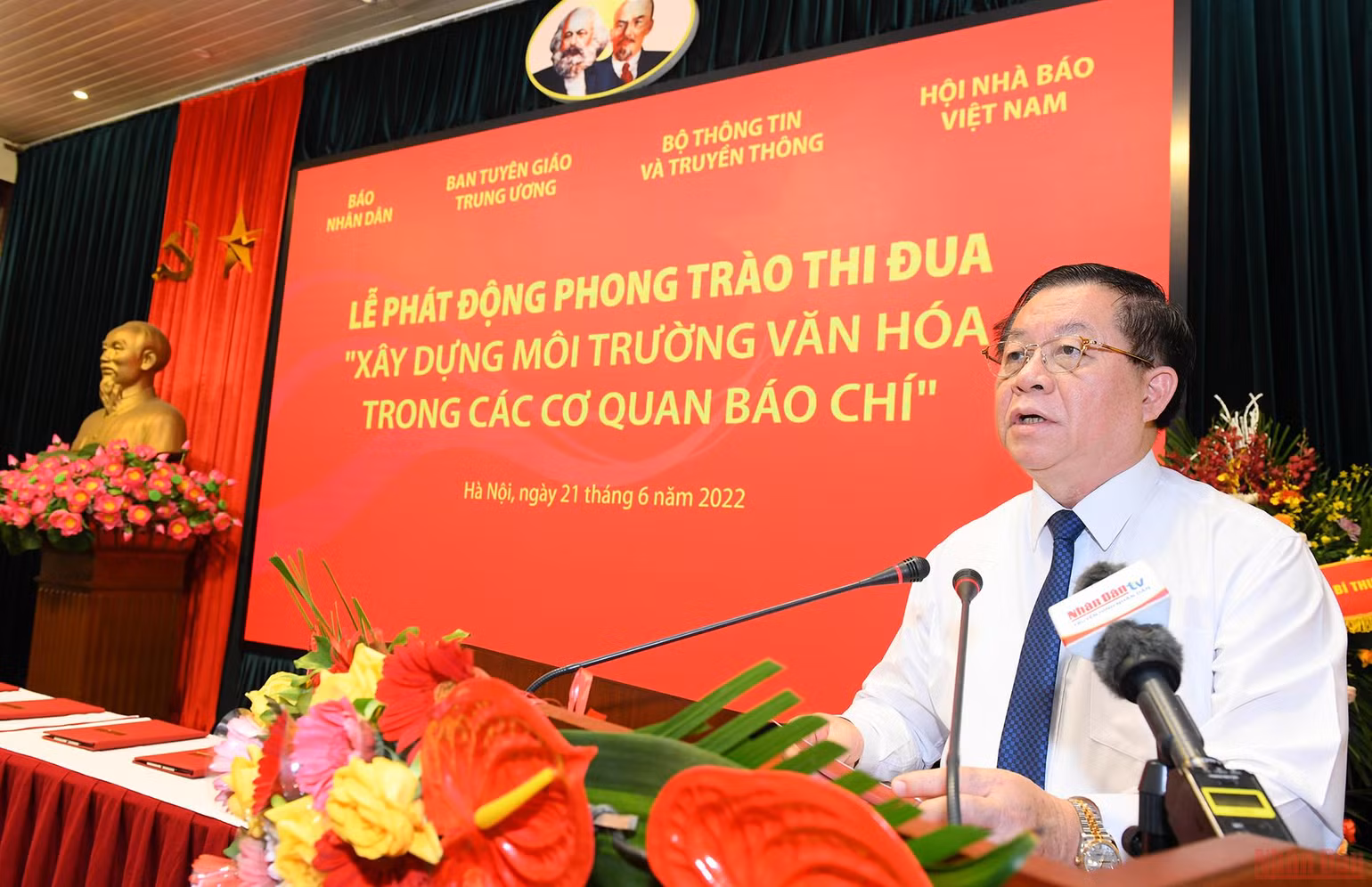 Phát động phong trào thi đua “Xây dựng môi trường văn hóa trong các cơ quan báo chí” -0
