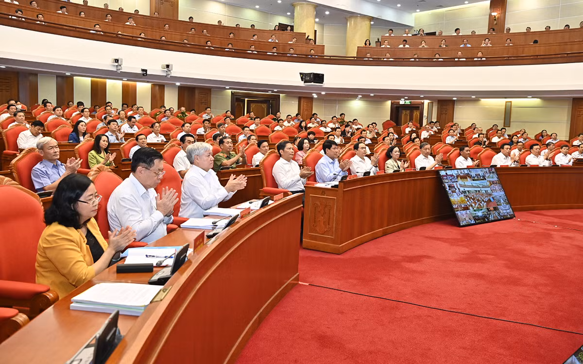 Hình ảnh Hội nghị toàn quốc tổng kết 10 năm công tác phòng, chống tham nhũng, tiêu cực -0