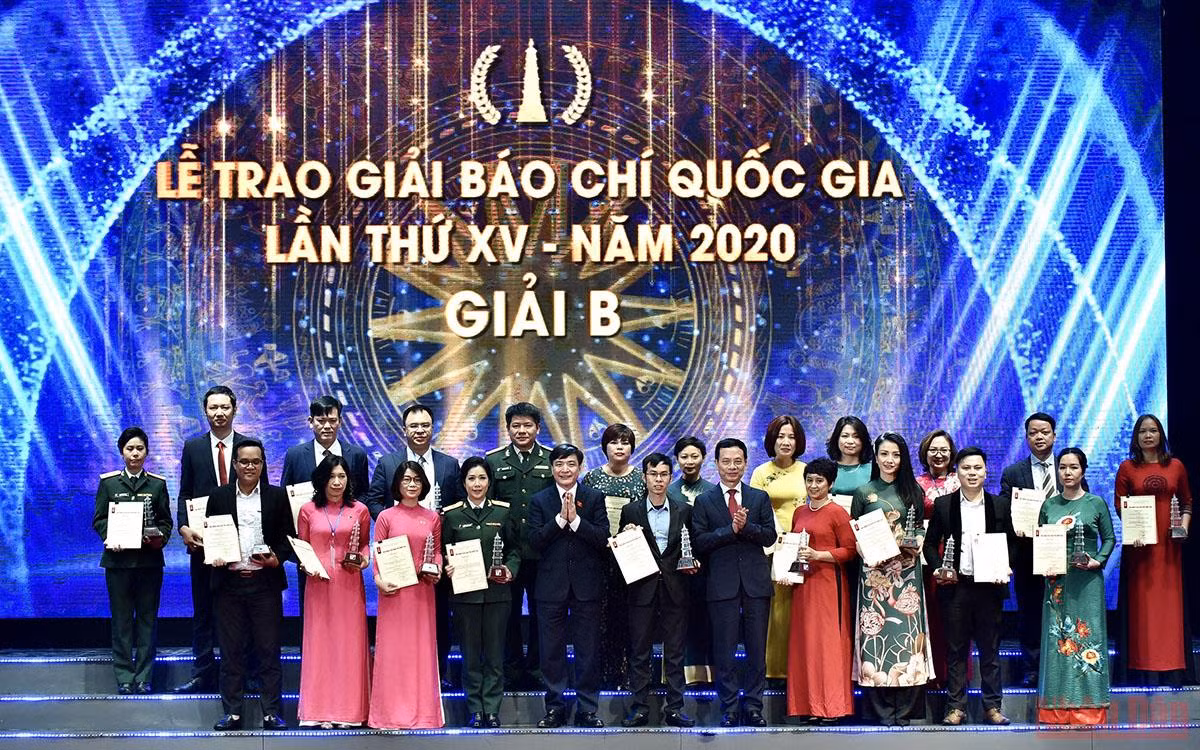 Những hình ảnh từ Lễ trao giải Báo chí Quốc gia lần XV - năm 2020 -0
