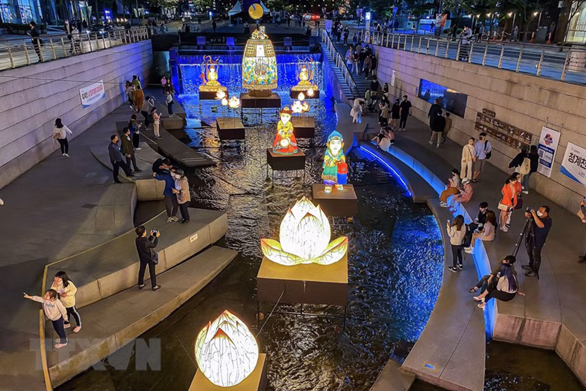 Triển lãm đèn lồng truyền thống Seoul mừng Đại lễ Phật đản -0