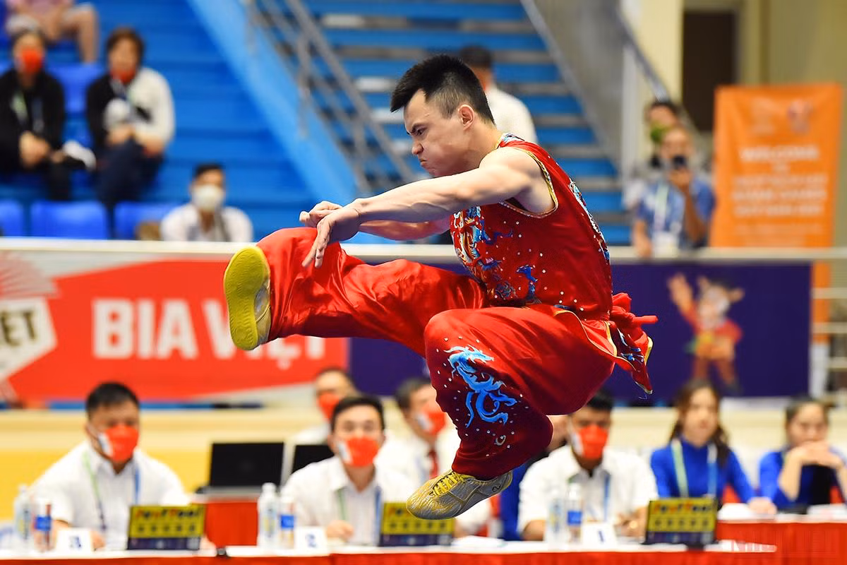 Những khoảnh khắc đẹp của wushu Việt Nam ngày 14/5 -0