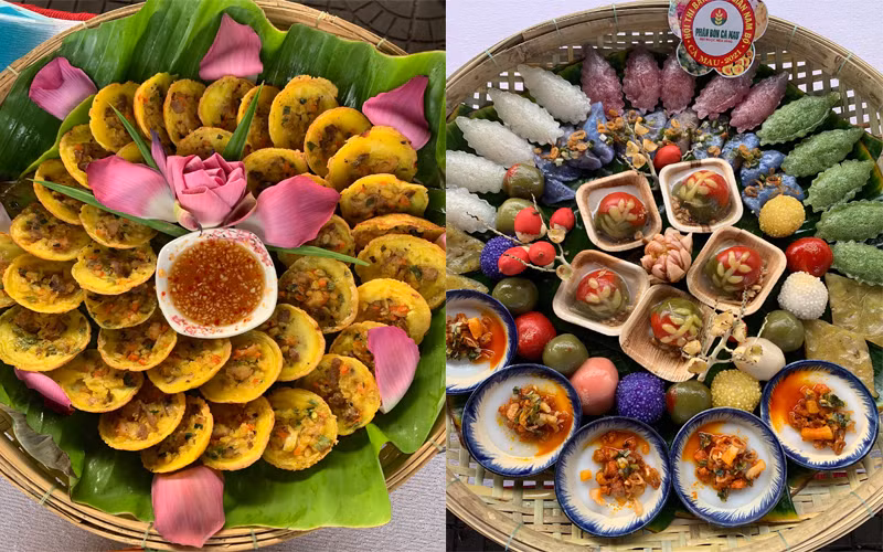 Lung linh sắc màu hội Bánh dân gian Nam Bộ tại Cà Mau -0