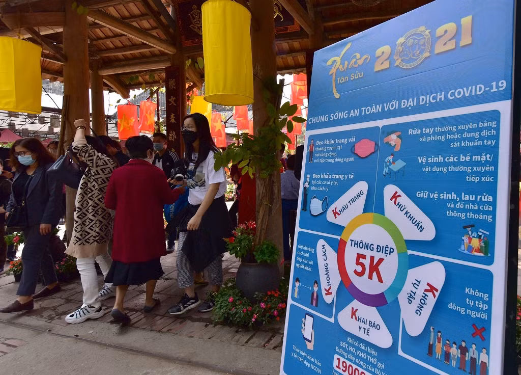 Hội Xuân Văn Miếu thực hiện nghiêm quy định phòng dịch -0