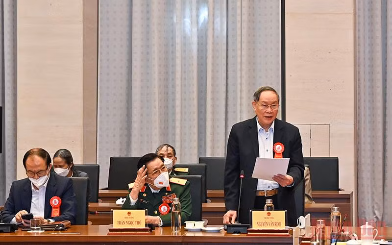 Gặp mặt 55 đại biểu điển hình tiên tiến “Vì nạn nhân chất độc da cam” -0