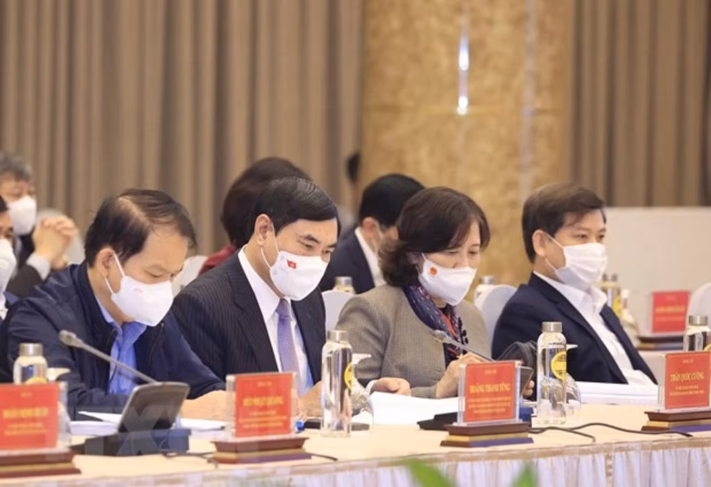 (Hình ảnh) Chủ tịch nước chủ trì hội thảo về Nhà nước pháp quyền xã hội chủ nghĩa -0