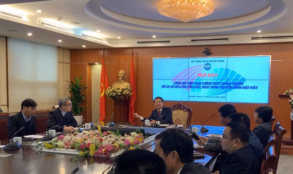 Việt Nam công bố hoàn thành số hóa truyền hình mặt đất -0