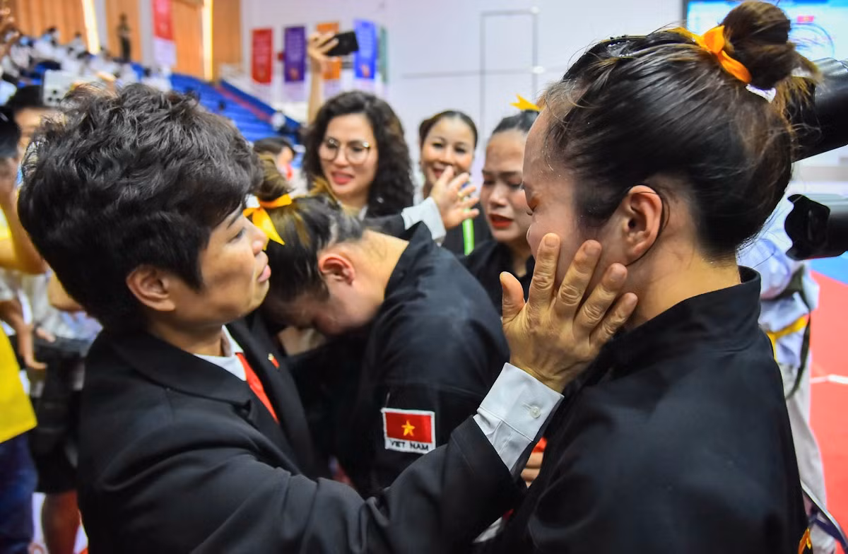 Bài biểu diễn mang về tấm huy chương Vàng đầu tiên cho Pencak Silat Việt Nam tại SEA Games 31 -5