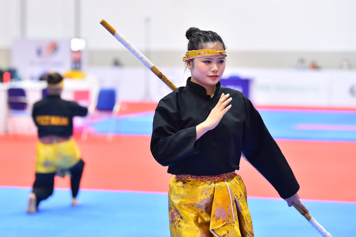 Bài biểu diễn mang về tấm huy chương Vàng đầu tiên cho Pencak Silat Việt Nam tại SEA Games 31 -1
