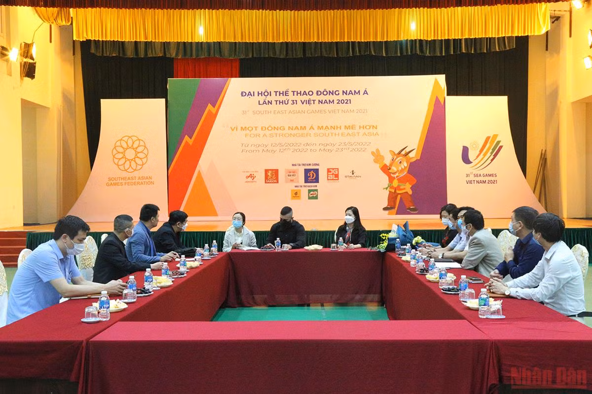 Hà Nội: Các nhà thi đấu, sân vận động gấp rút chuẩn bị cho SEA Games 31 -0