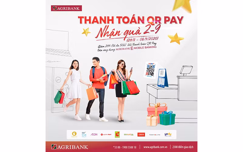 Agribank triển khai nhiều chương trình tri ân, ưu đãi dịp Quốc khánh 2-9 -0