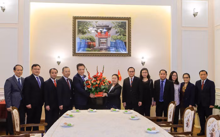 Hoạt động mừng 76 năm Quốc khánh Việt Nam tại LB Nga -0
