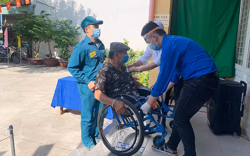 Xung kích tình nguyện hỗ trợ bầu cử -0
