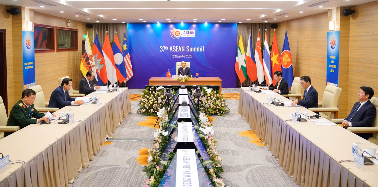 Khai mạc trọng thể Hội nghị cấp cao ASEAN lần thứ 37 -0