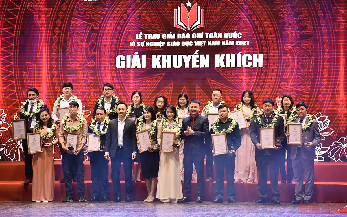 Giải báo chí toàn quốc “Vì sự nghiệp Giáo dục Việt Nam” lan tỏa niềm tin của xã hội với ngành giáo dục -0