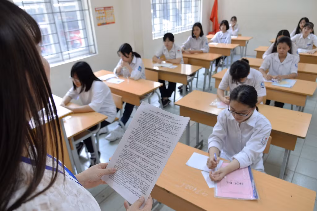 Học sinh Hà Nội chuẩn bị cho Kỳ thi lớp 10 THPT -0