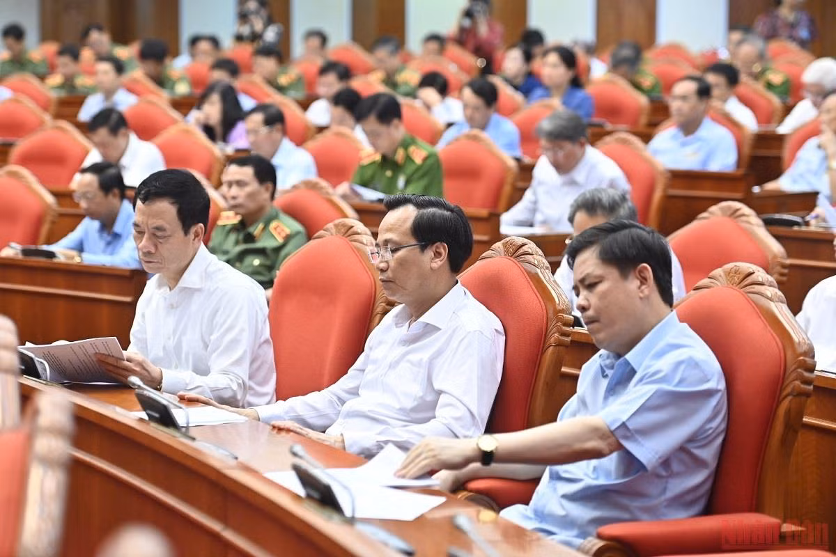 Hội nghị Bộ Chính trị về xây dựng lực lượng Công an nhân dân -0
