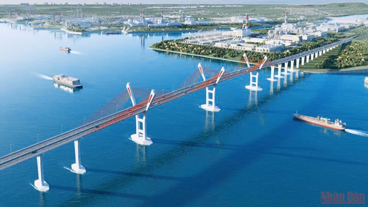 Khởi công xây cầu gần 2 nghìn tỷ đồng nối Hải Phòng với Quảng Ninh -0