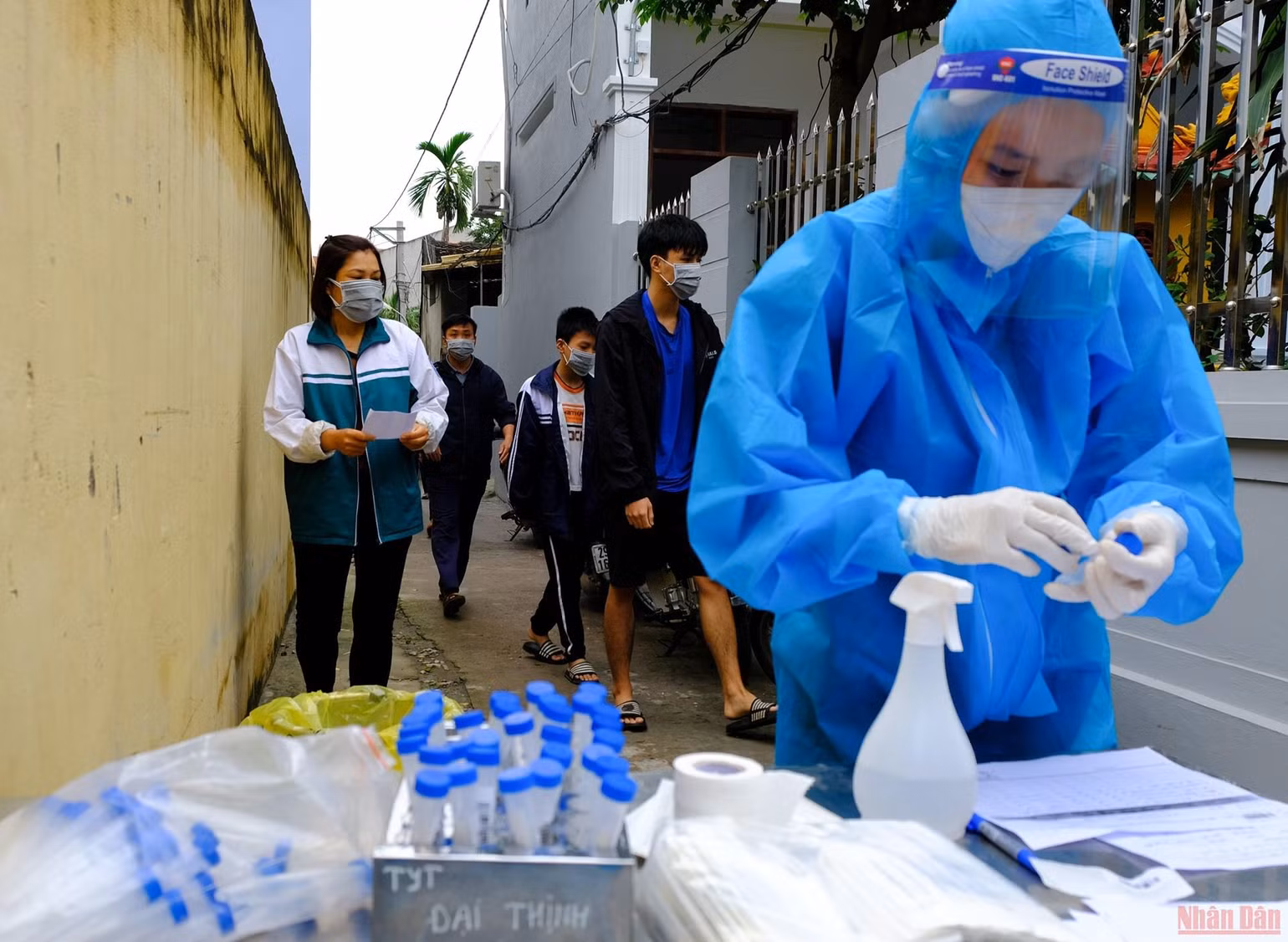 Hà Nội: Mê Linh thần tốc truy vết ổ dịch Tiến Thắng -0